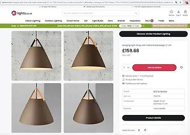 Rasveta: Nordlux Strap 36 – viseća plafonska lampa - Dizajn: skandinavski — 6