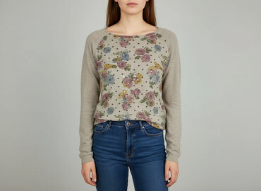 sweter w paski c a: J&X, Women`s sweater, size S (EU 36)