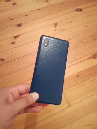 Samsung Galaxy A03, 16 GB, rəng - Mavi, Barmaq izi, İki sim kartlı