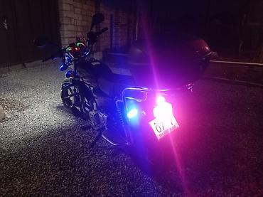 mopedlər m50: Moon AF50 motosiklet - Model: Moon AF50 (50 cc sinfi) - Rəng: Qara — 6