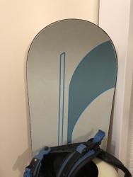 Oprema za skijanje: Snowboard br.10 Burton sa vezovima 143 cm, uvoz CH — 2