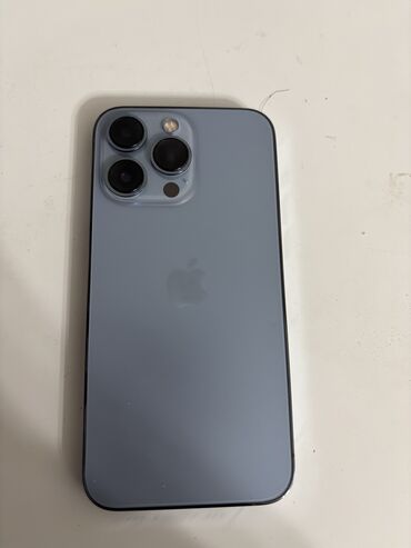 телефон беловодск: IPhone 13 Pro, Колдонулган, 256 ГБ, Sierra Blue, Коргоочу айнек, Каптама, Куту, 79 %