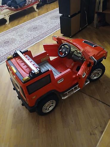 Детские электрокары: Uşaq üçün elektrikli minik maşını – qırmızı off-road jip modeli - — 3