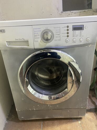 Paltaryuyan maşınlar: Paltaryuyan maşın LG, 5 kq, İşlənmiş, Avtomat, Qurutma var, Kredit yoxdur, Ünvandan götürmə