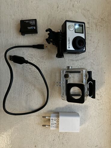 видеокамера шпион: GoPro hero 4 silver. Очень хорошее состояние, работает идеально