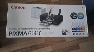 Техника и электроника: Canon PIXMA G1410 — yüksək həcmli çap üçün doldurulan mürəkkəb çənli
