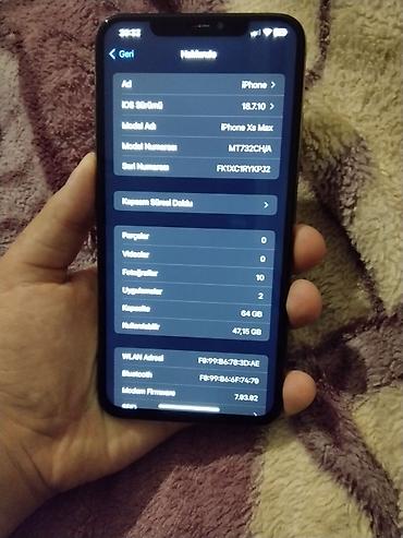 iphone d: IPhone Xs Max, 64 GB, Qızılı, Face ID — 3