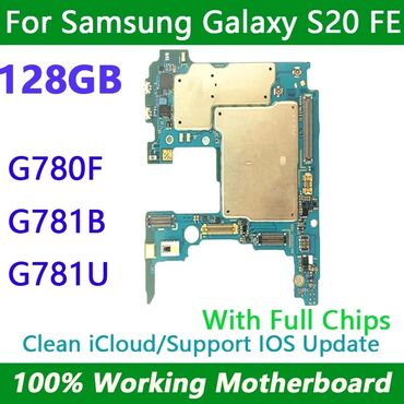 RG-312: Мат. Плата Samsung s20 fe европеец двухсимочная . Разлочена (без