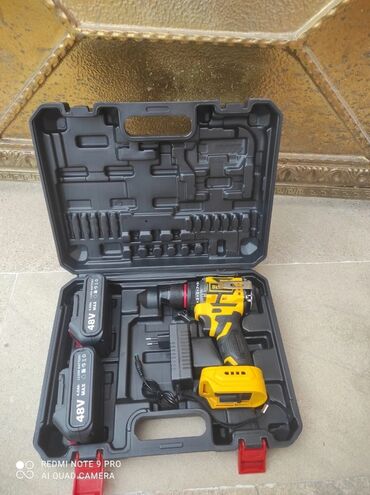 dewalt drel qiymeti: Новый Ударная дрель От аккумулятора, Бесплатная доставка