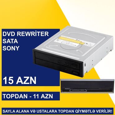 Digər ehtiyat hissələri: Kompüter və Notebook üçün DVD ReWriter-lər SAYLA ALANA VƏ USTALARA — 6