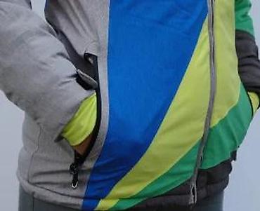 Zimske jakne: Ženska/zimska jakna sa kapuljačom – višebojna - Dizajn: geometrijski — 22