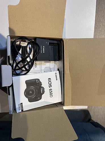 canon eos 1100d: Canon EOS 650D DSLR fotoaparat – EF-S 18-55mm III Kit - Sensor: 18 MP — 10