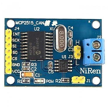 rezistor: MCP2515 CANBUS-SPI Xəbərləşmə Modulu Kateqoriya: Elektronik Kartlar — 2
