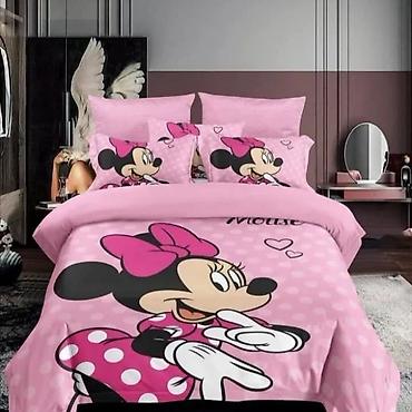 lighting: Fa, Dečiji setovi posteljine sa omiljenim junacima Motivi: - Minnie — 1