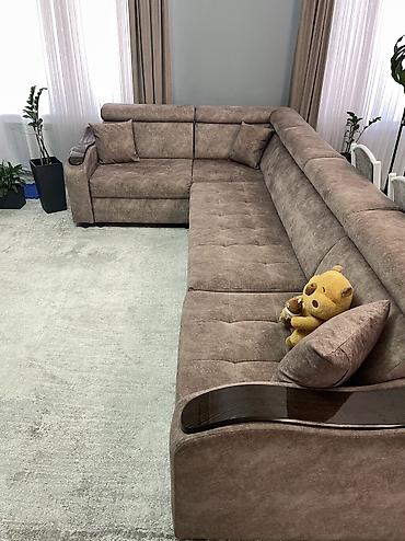 sofa: Угловой диван, C подушками — 2