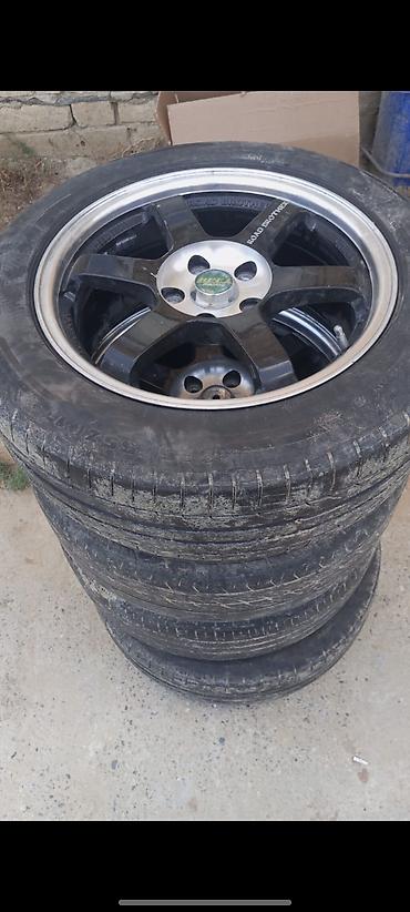 ford teker: 17lik disk təkər 2si təzə təkerdi təkərləri isdemesez təkcə disklər — 1