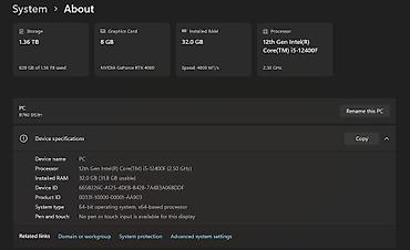 монитоо: Игровой/рабочий ПК + монитор Компьютер: - Корпус с тонированной — 6