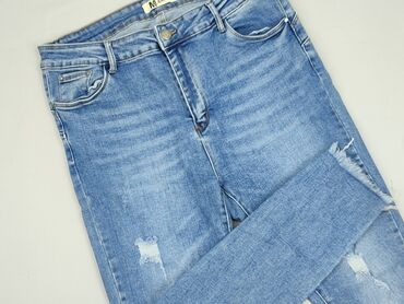 stradivarius jeansy z wysokim stanem: M.Sara, Jeans for women, size M (EU 38)