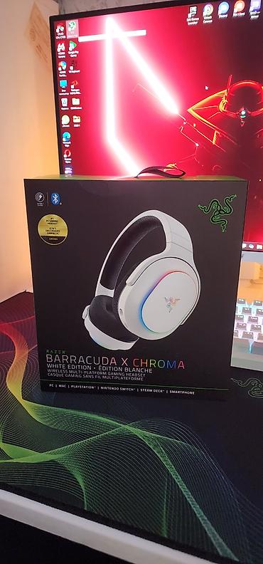 ağa playstation: Yeni Simsiz (Bluetooth) Qulaqcıqlar, Razer, rəng - Ağ — 1