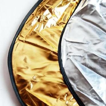 soft box: Круглый Отражатель. Диаметр – 110 см. Подходит для поясных портретов и — 2