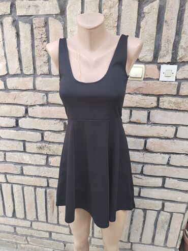 kućne haljine na preklop: S (EU 36), color - Black, With the straps