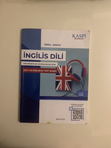 bir dollar üçün heç bir şey verməyəcəyəm: Ingilis dili kaspi nesriyati,hec islenmeyib,ikisi bir yerde 15 azn