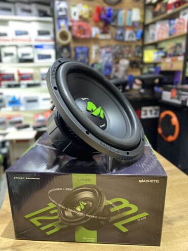 Сабвуферы для авто: Сабвуфер Machete Lite R. Номинал 500 ватт 2 катушки по 2ома Machete — 2