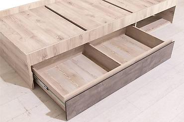 bunk bed: Односпальная кровать, Новый, С ящиком для хранения, В рассрочку, длина - 205 см — 7