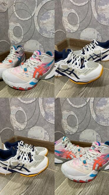 пальто мужское бишкек: Кроссовкалар, 38.5, 39, Asics, Колдонулган, түсү - Ак