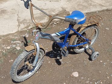 урал велесипед: Детский велосипед, 2-колесный, Другой бренд, 3 - 4 года, Для мальчика, Б/у
