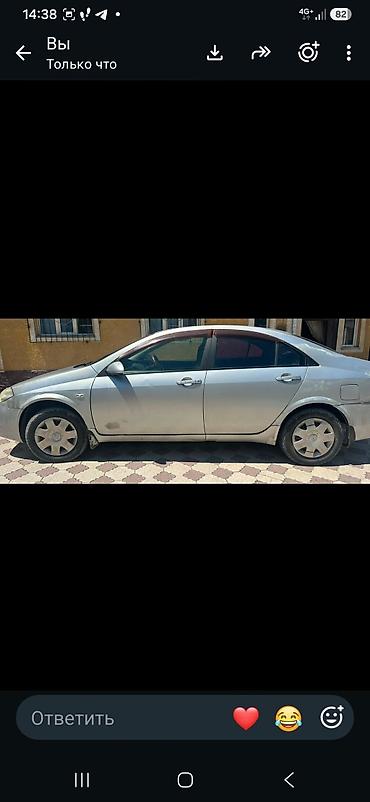 2003: Nissan Primera: 2003 г., Автомат, Бензин, Седан — 2