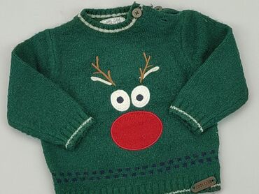 hm kombinezon zielony: Sweater, Cool Club, 3-6 months, condition - Very good