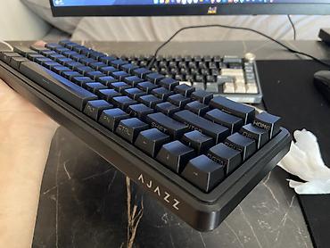 logitech mx: Клавиатура, Ajazz, Механическая, Проводное подключение, Размер: 65% — 4