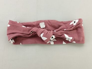 różowa sukienka w kwiaty: Opaska, stan - Dobry