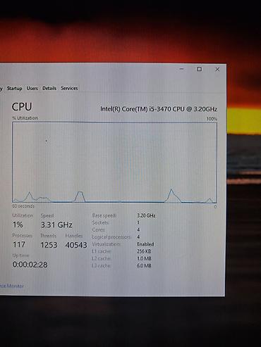 Ana platalar: MSI H61M-P20 (G3) anakart + Intel Core i5-3470 prosessor + soyuducu + — 3