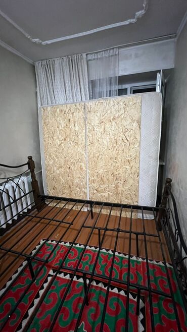 кровать односпальная: Эки кишилик керебет, Колдонулган, Without a mattress, узуну - 2 см