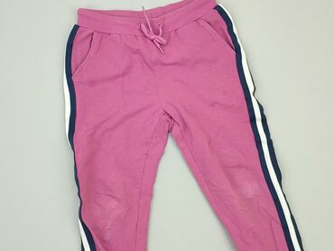 różowe spodenki dresowe: Sweatpants, Coccodrillo, 7 years, 122, condition - Good