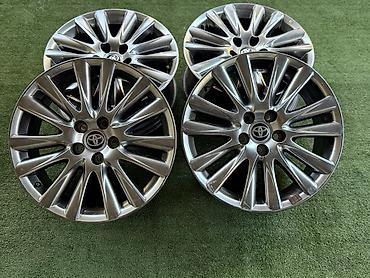 Литые Диски R 18 Toyota, Комплект, отверстий - 5, Б/у