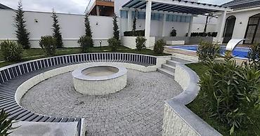 Həyət evləri və villaların satışı: Hovuzlu bağ evi – geniş həyət və müasir interyer - 2 mərtəbəli — 6