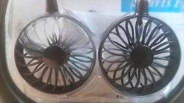 Mini prenosivi ventilatori: VENTILATOR ZA VRAT CRVENO-CRNI NOV RASHLADJIVAC ZA VRELE DAN | Cene — 14