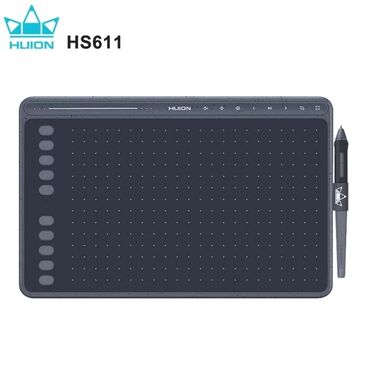 графические планшеты сенсорный: Графический планшет HUION HS611 Арт.1846 обладает компактными