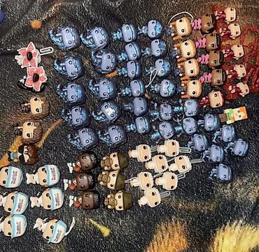 Funko Pop açarlıq və mini fiqur kolleksiyası - Mövzu: müxtəlif