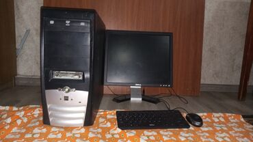 kompyuterlər: Stolüstü kompüter komplekti Dəst: - Sistem bloku (ATX korpus, ön