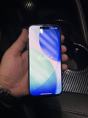 IPhone 15 Pro, Б/у, 128 ГБ, Natural Titanium, Чехол, 79 %