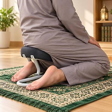 İbadət kreslosu Bu məhsul, namaz qılarkən rahatlıq təmin edən, yüksək