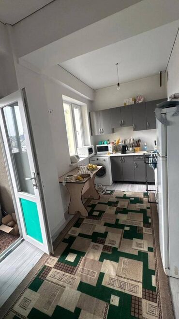 квартиры в токмоке: 1 бөлмө, 44 кв. м, Элитка, 2 кабат, Евроремонт