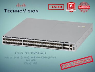 vifi modem: Arista DCS 7050 SX 64 R ✔️Sertifikasiyadan keçmiş təcrübəli