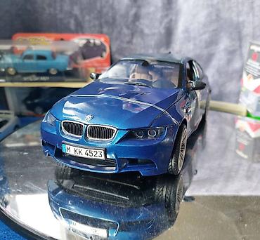 Avtomobil modelləri: Коллекционная модель BMW M3 E92 Coupe blue metallic 2007 MotorMax — 9