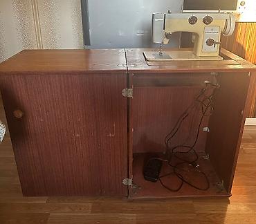 tikis isi: “Chaika 142M” tikiş maşını – şkaflı model - Tip: Mexaniki/elektrik — 3