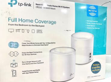 Modemlər və şəbəkə avadanlıqları: TP Link Router Deco W3600 AX1800 Mesh sistem ile evinizdeki butun